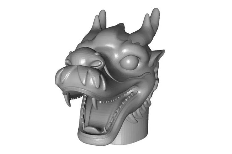 Detailed process of making the twelve zodiac animal heads with SLA 3D printer
