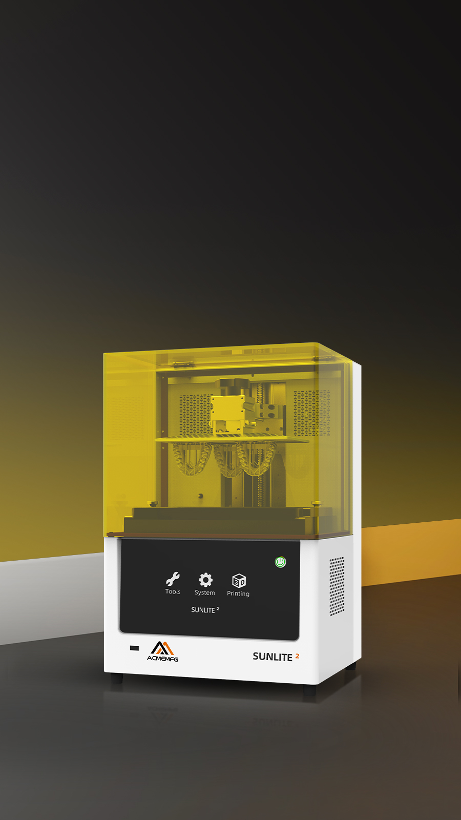 8K high-precision dental 3D printer