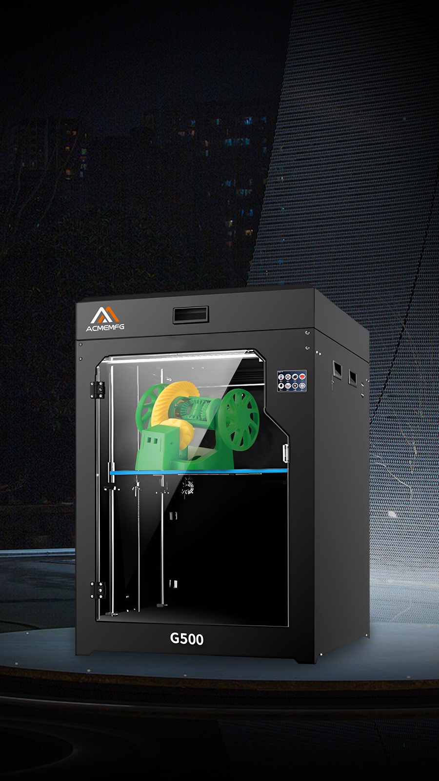 Industrial high-precision 3D printer